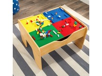 solid wood train table